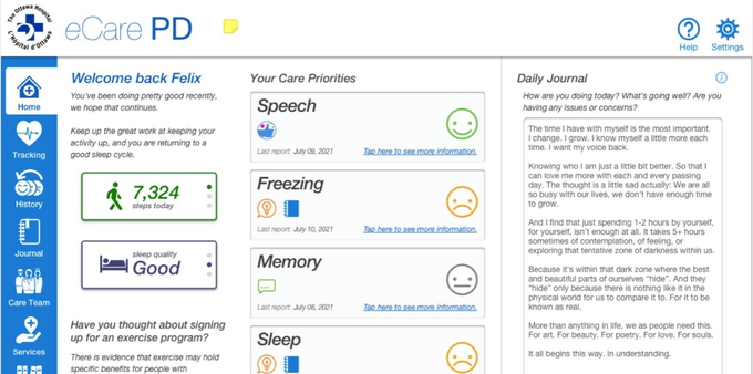 e-Care PD Usability Study Results
